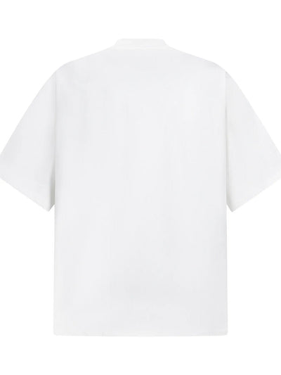 Men's Number Print Short Sleeve Oversized T-Shirt