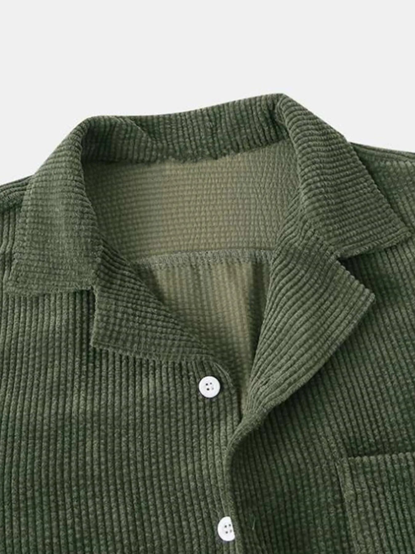 Men's Full Size Classic Textured Top and Shorts Set Plus Size