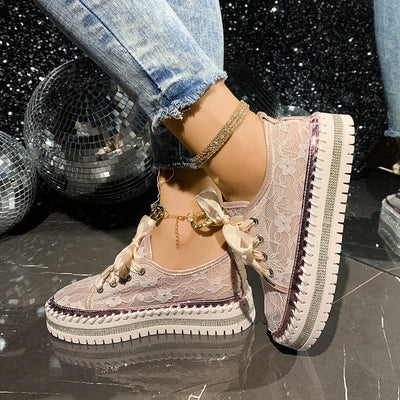 Round Toe Platform Loafers