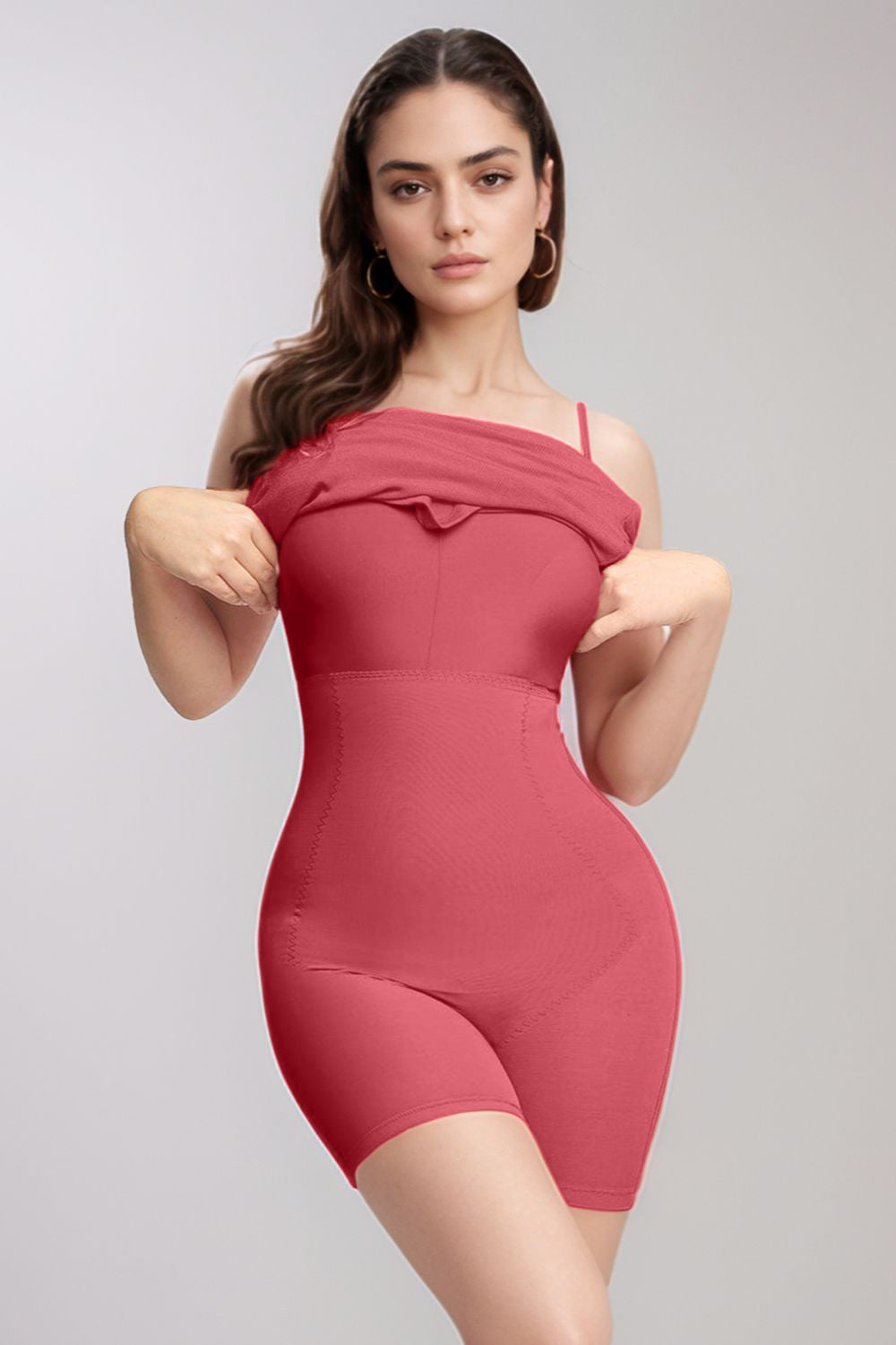 Elegant Maxi Dress with Built-In Shapewear for Confidence