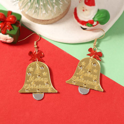 Christmas Bell Dangle Earrings