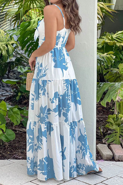 Cut-Out Sweetheart Neck Maxi Dress