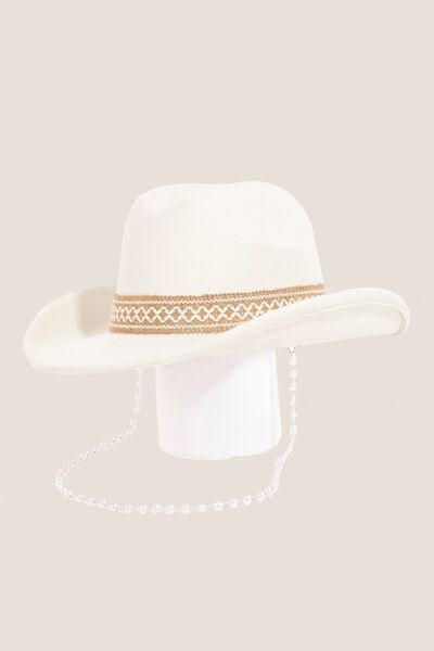 Fame Ornate Band Cowboy Hat for Stylish Western Flair