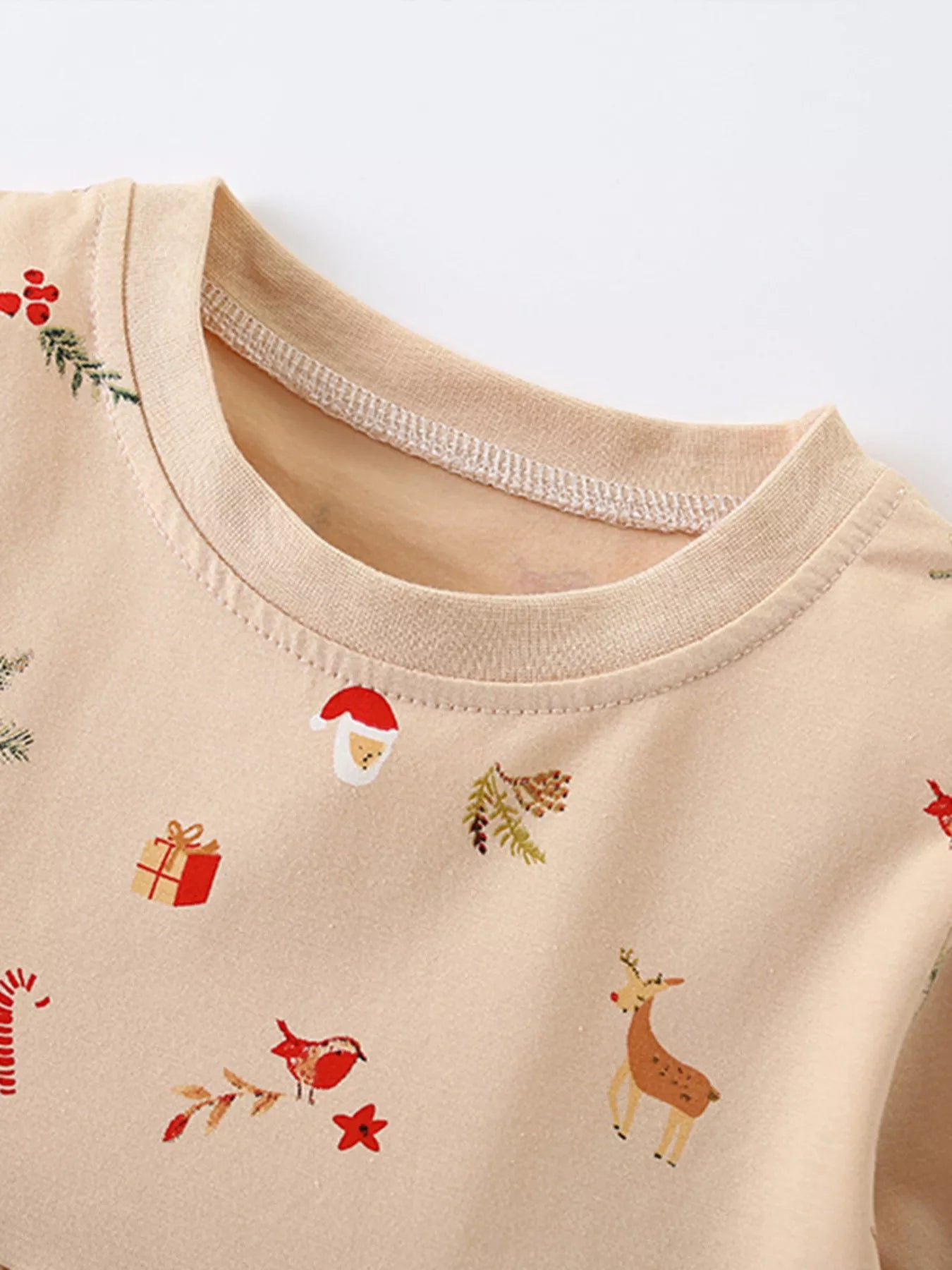 Children's Reindeer Long Sleeve Dress