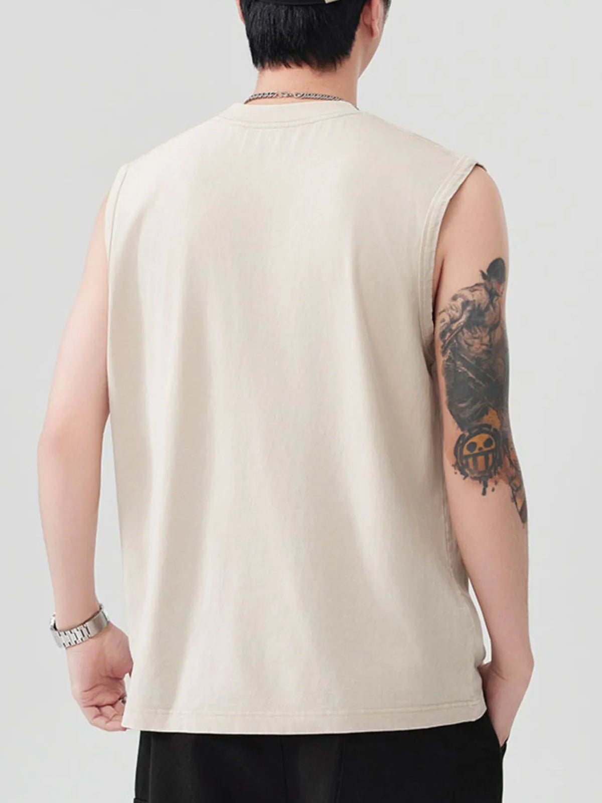 Men's Spider Round Neck Tank