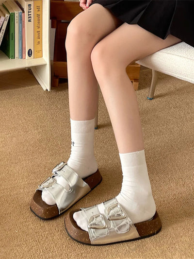 Double Buckle Comfort Sandals