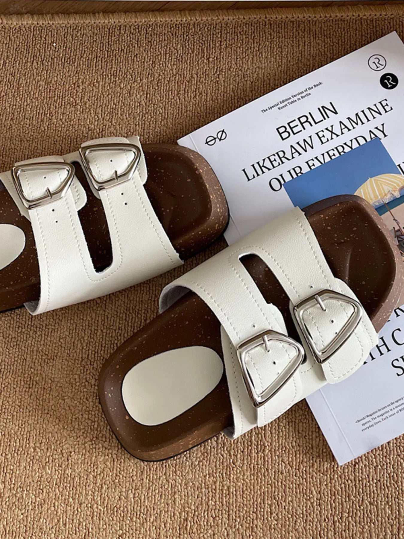 Double Buckle Comfort Sandals