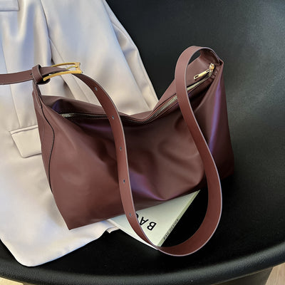 Chic Adjustable Strap PU Leather Handbag for Every Occasion