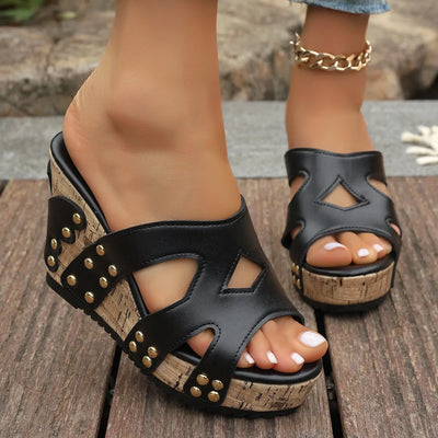 Open Toe Wedge Sandals