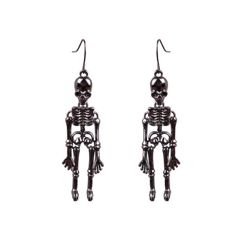 Skeleton Halloween Dangle Earrings