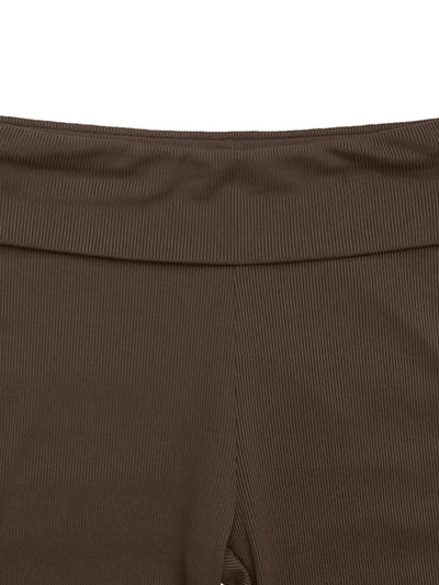 Boat Neck Cap Sleeve Top and Pants Set