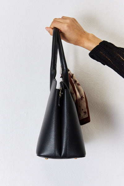 David Jones PU Leather Handbag for Stylish Everyday Use