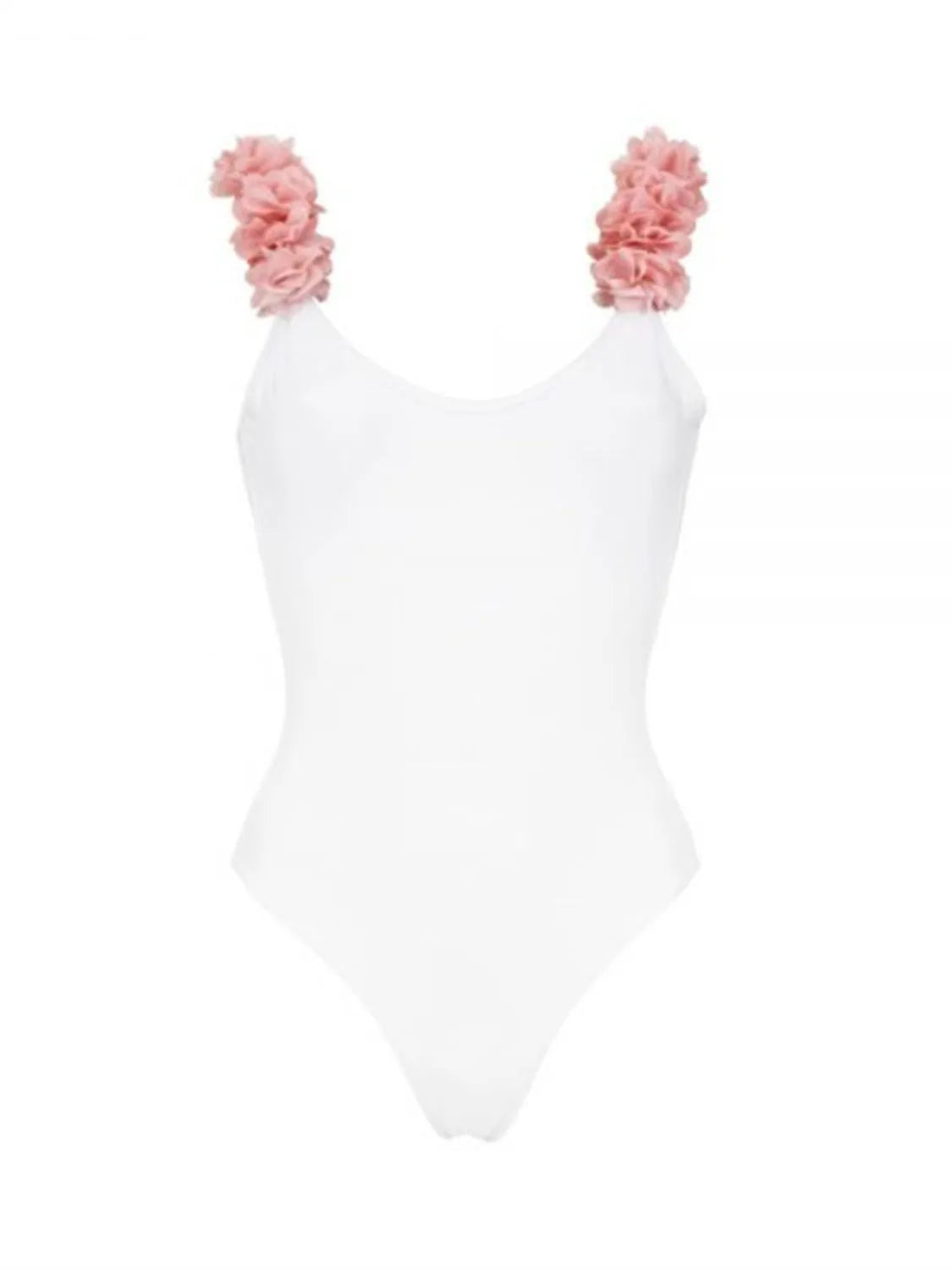 Backless Petal Strap Parent-Child Swimsuit