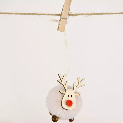 Christmas Reindeer Decorative Ornament