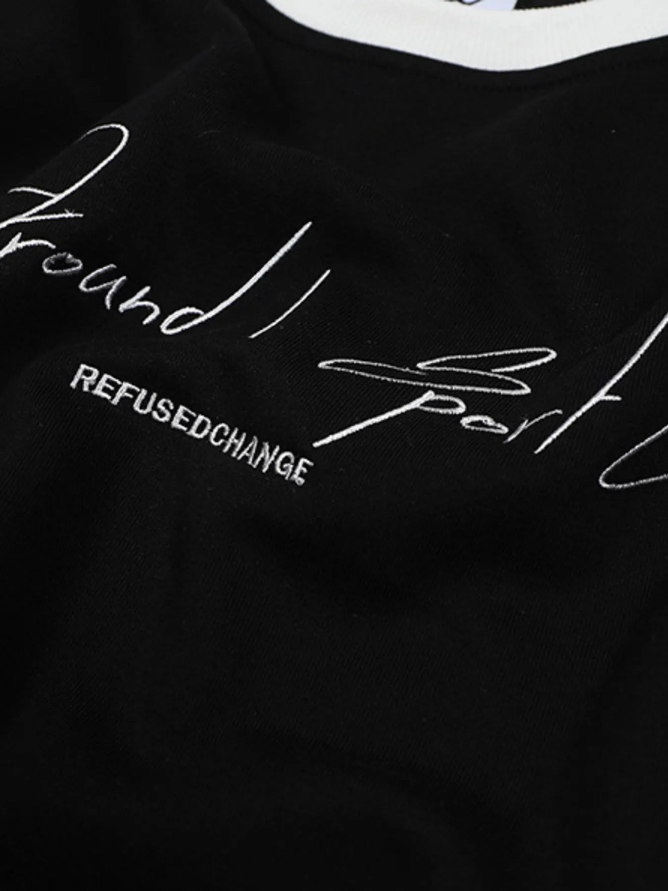 Men's Color Block Crew Neck Sweatshirt