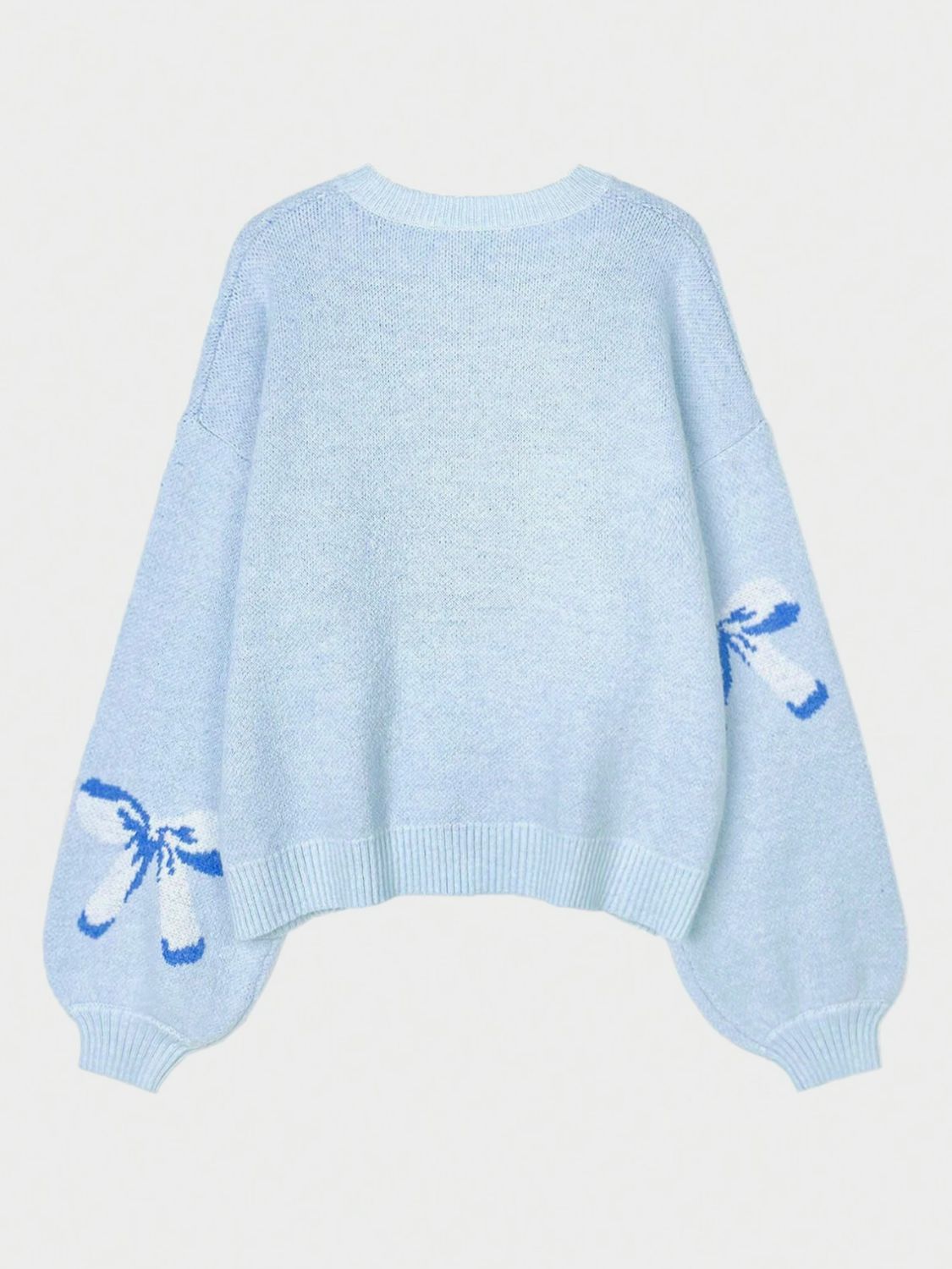 Chic Women's Bow Neck Sweater - Cozy Fashion for Everyday Wear