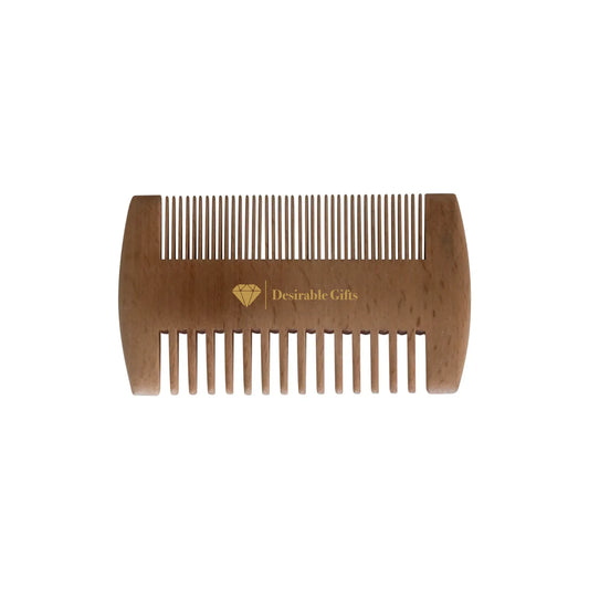 Eco-Friendly Bamboo Beard Comb for Effortless Grooming