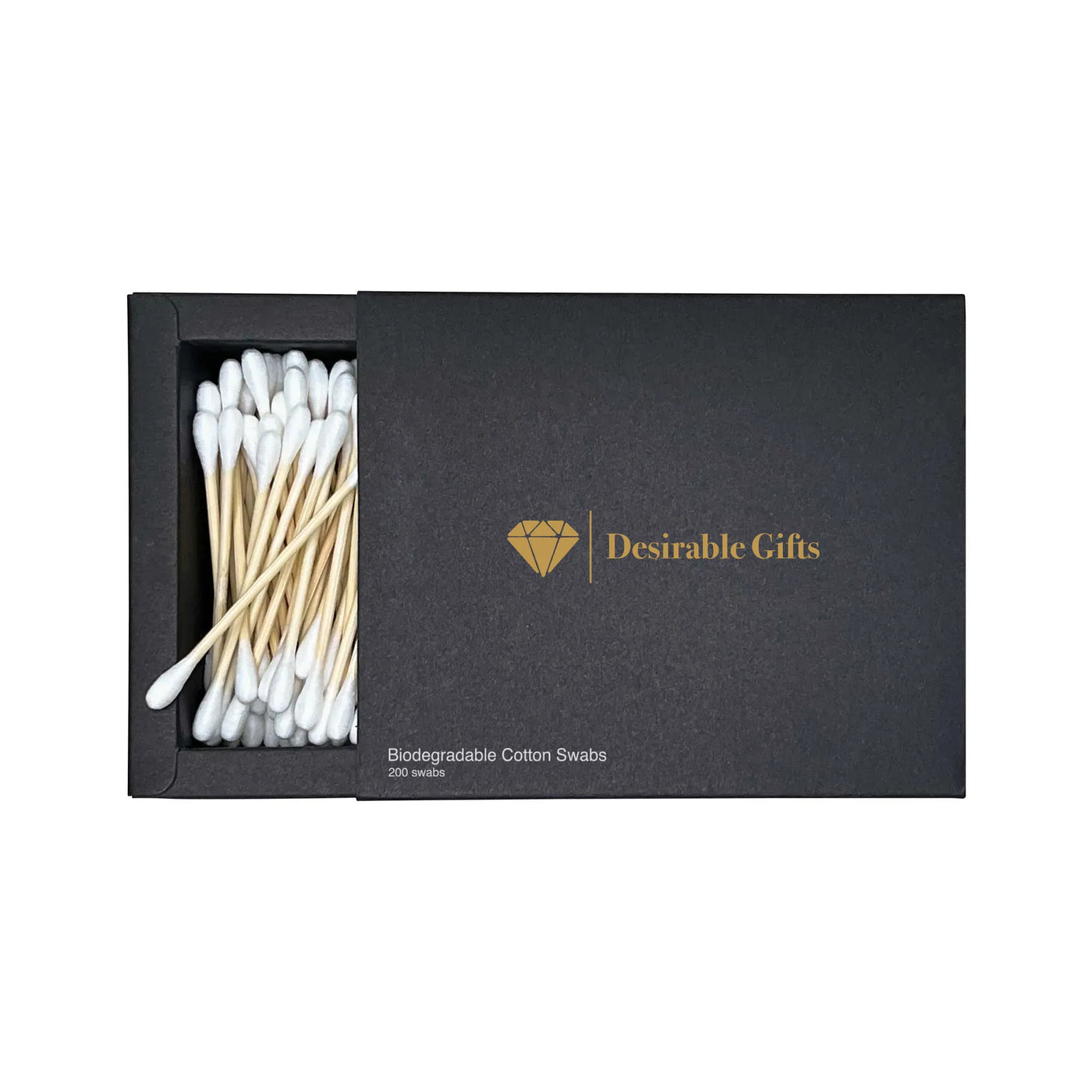 Eco-Friendly Biodegradable Cotton Swabs for Beauty Care