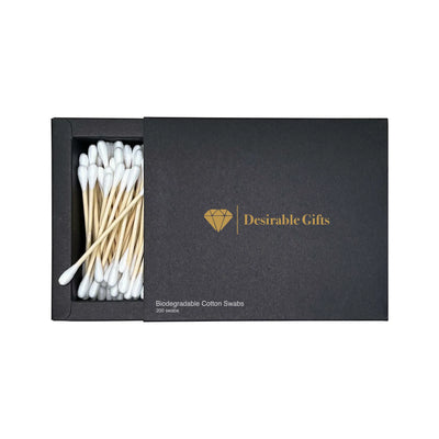 Eco-Friendly Biodegradable Cotton Swabs for Beauty Care