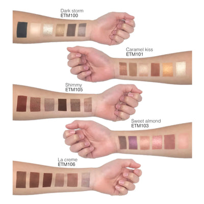 Eyeshadow Palette - Dark Storm: Unleash Your Creative Vision
