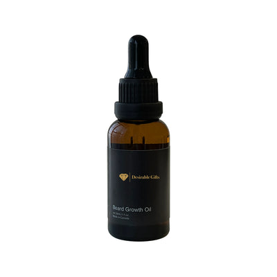 Hemp Infused Beard Growth Oil - Unscented for Thicker Beards
