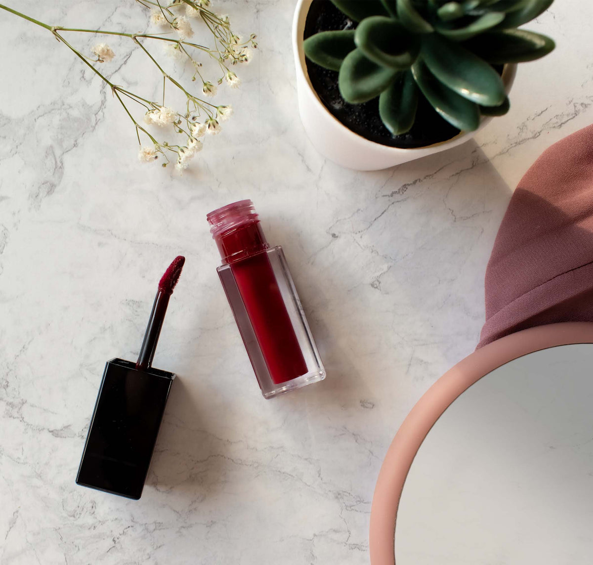 Bold & Beautiful Matte Lip Stain: Vibrant, Long-lasting Color