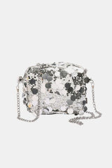 Stylish Sequin Chain Shoulder Bag for Elegant Outings