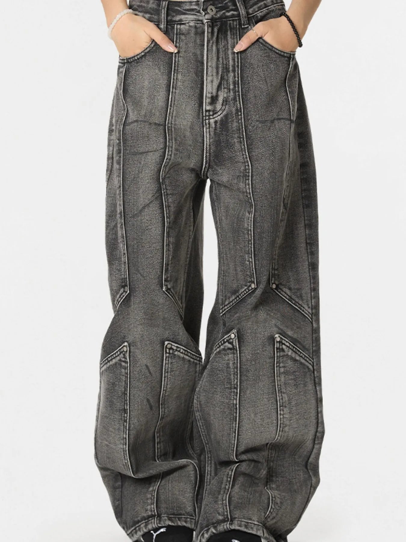 Men's Wide-Leg Jeans