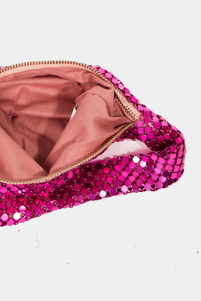 Fame Sequin Disc Handbag for Dazzling Fashion Statements