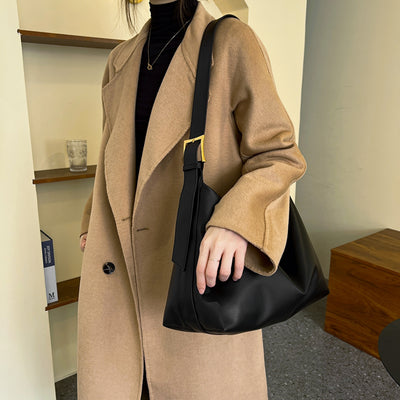 Chic Adjustable Strap PU Leather Handbag for Every Occasion