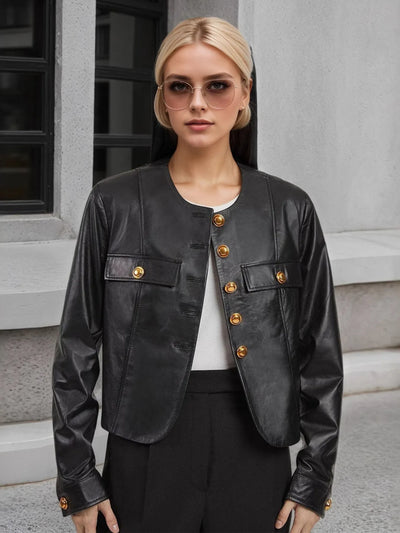 Button Up Long Sleeve Jacket