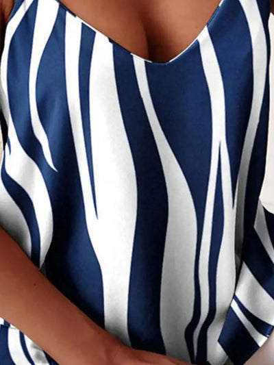 Chain Strap V-Neck Tank Top