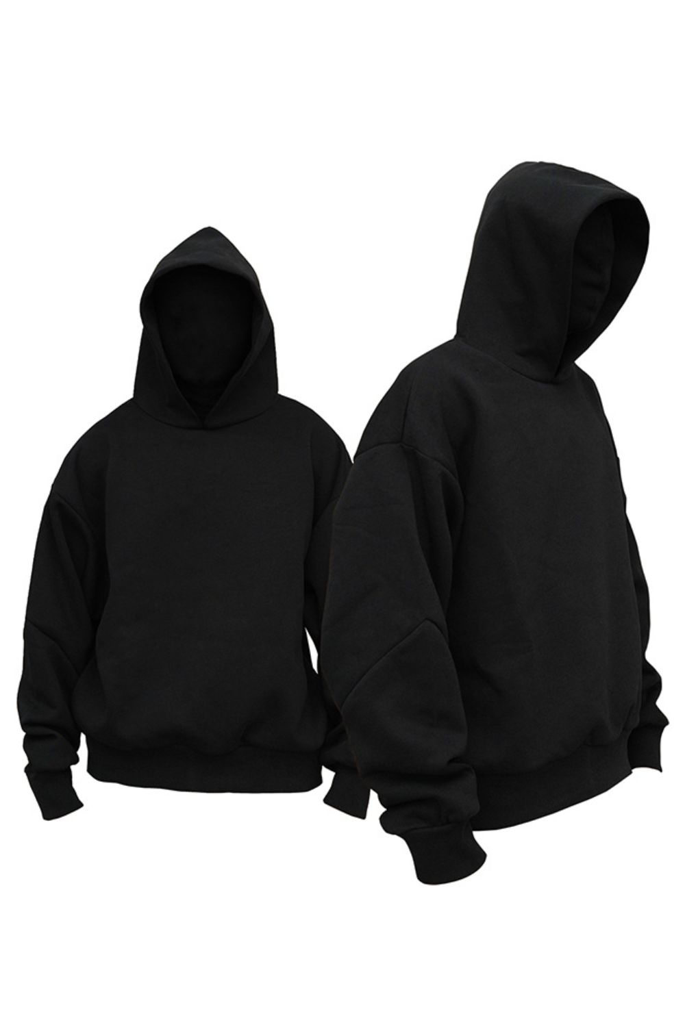 Men's Drop Shoulder Long Sleeve Hoodie for Ultimate Comfort