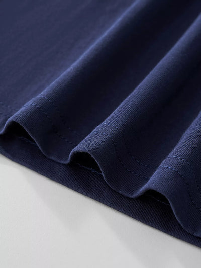 Children's Christmas Santa Sleigh Graphic Long Sleeve T-Shirt