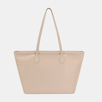 David Jones PU Leather Tote Bag for Stylish Everyday Use
