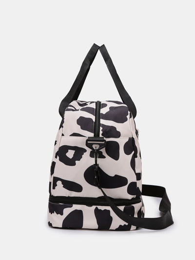Stylish Oxford Cloth Leopard Travel Bag for All Adventures