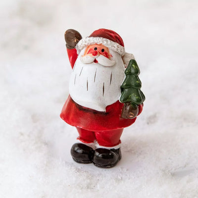 Christmas Santa Claus Miniature Figurine Ornament
