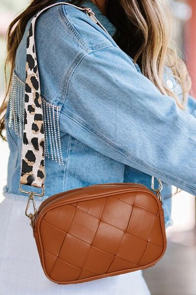 Stylish Zenana Cassette Woven Crossbody Bag for You