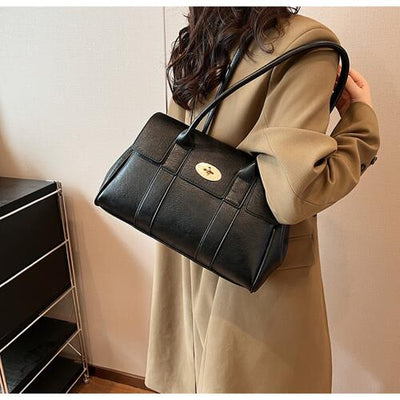 Chic PU Leather Shoulder Bag for Modern Women