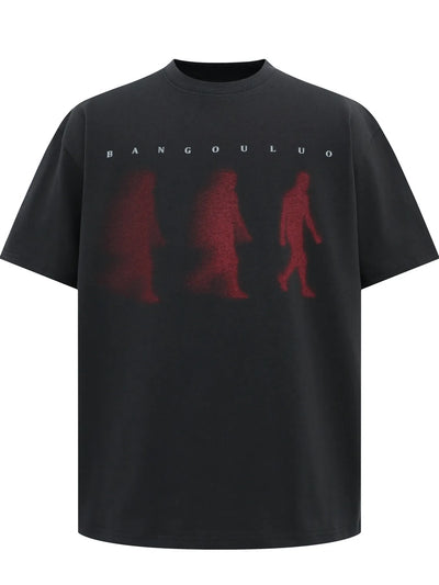 Men's Graphic Short Sleeve Oversized T-Shirt