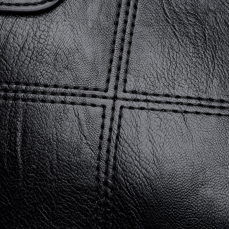 Stylish PU Leather Medium Handbag for Everyday Elegance