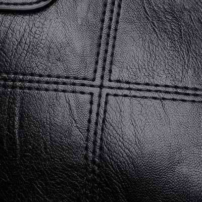 Stylish PU Leather Medium Handbag for Everyday Elegance