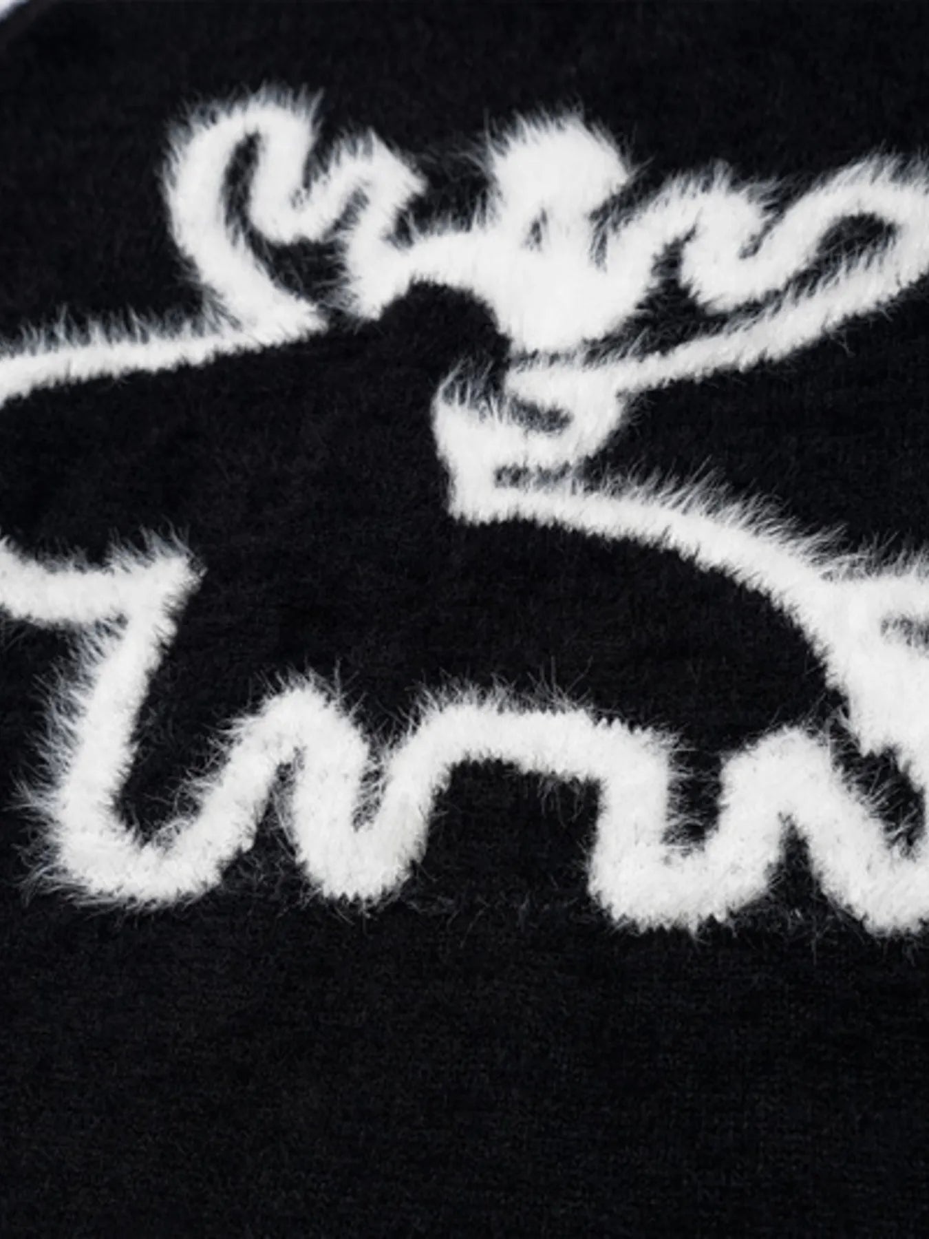 Men's Christmas Reindeer Round Neck Sweater