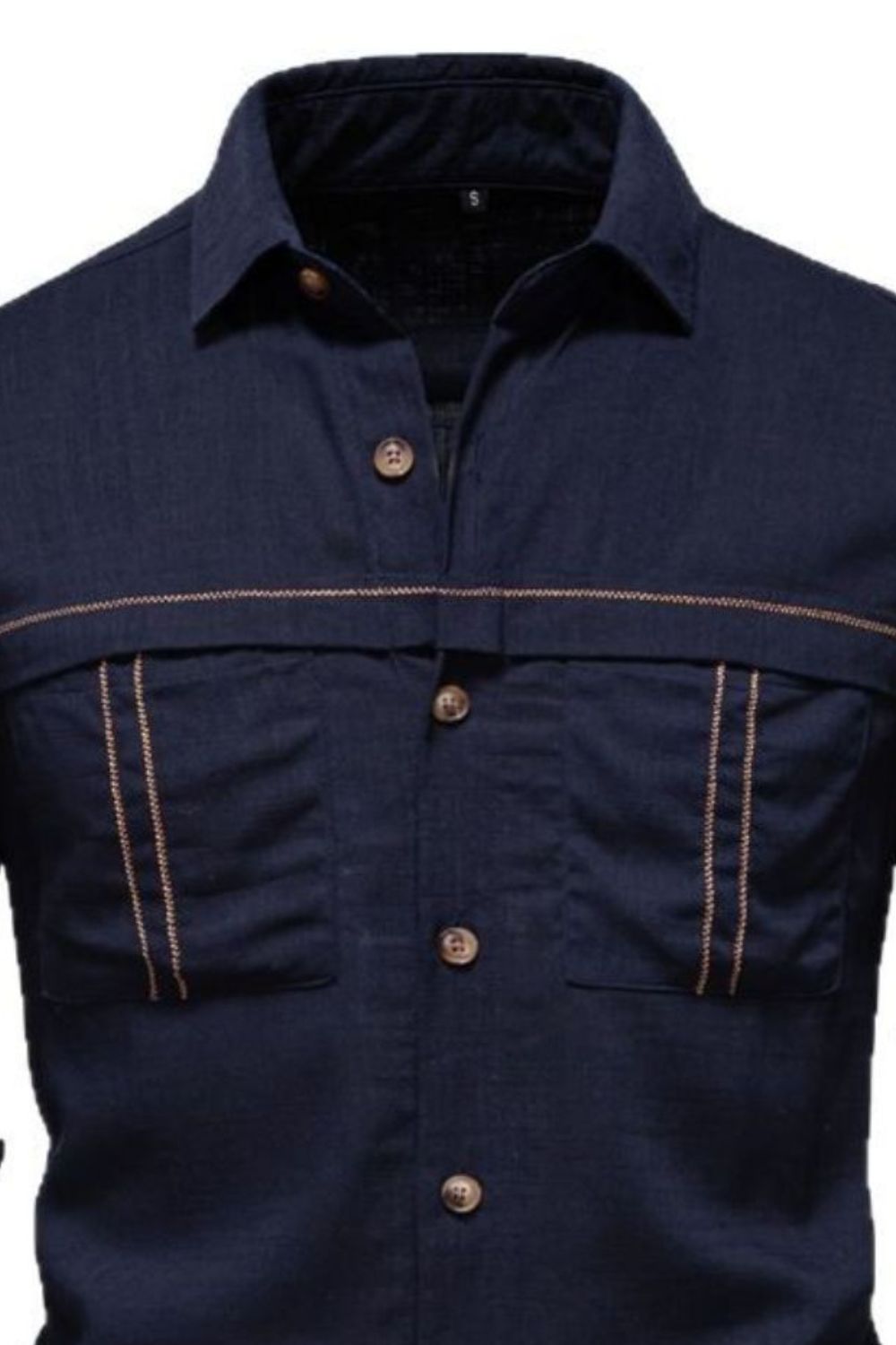 Men's Button Down Collared Neck Shirt for Stylish Comfort