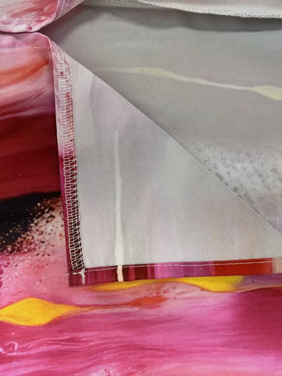 Ruched Front V-Neck Long Sleeve Maxi Dress