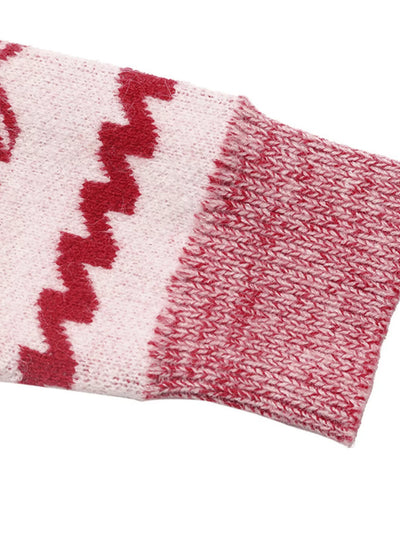 CHEERS Christmas Round Neck Long Sleeve Sweater