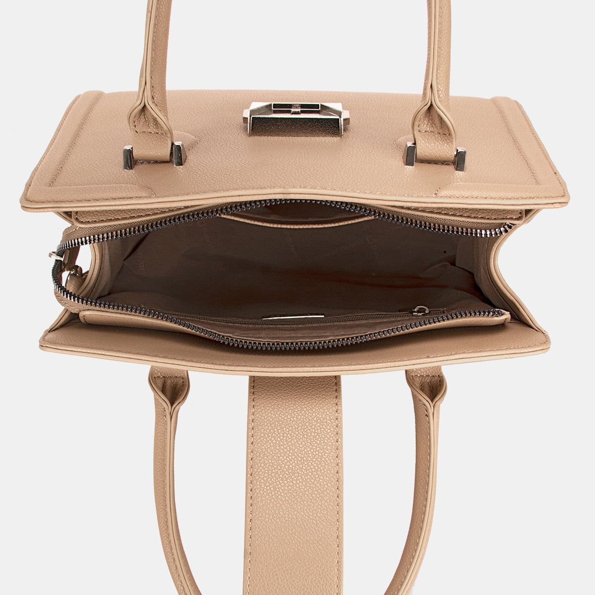 David Jones PU Leather Handbag for Stylish Everyday Use