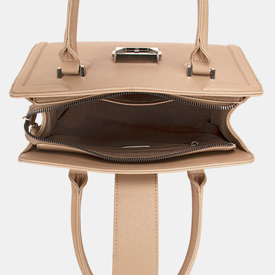 David Jones PU Leather Handbag for Stylish Everyday Use