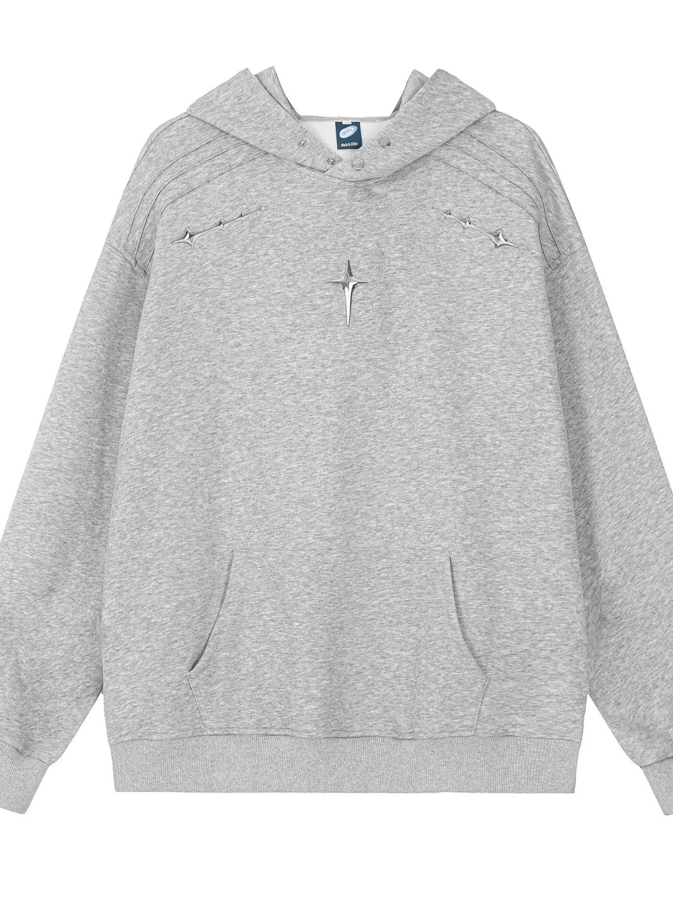 Men's Cross Star Kangaroo Pocket Hoodie
