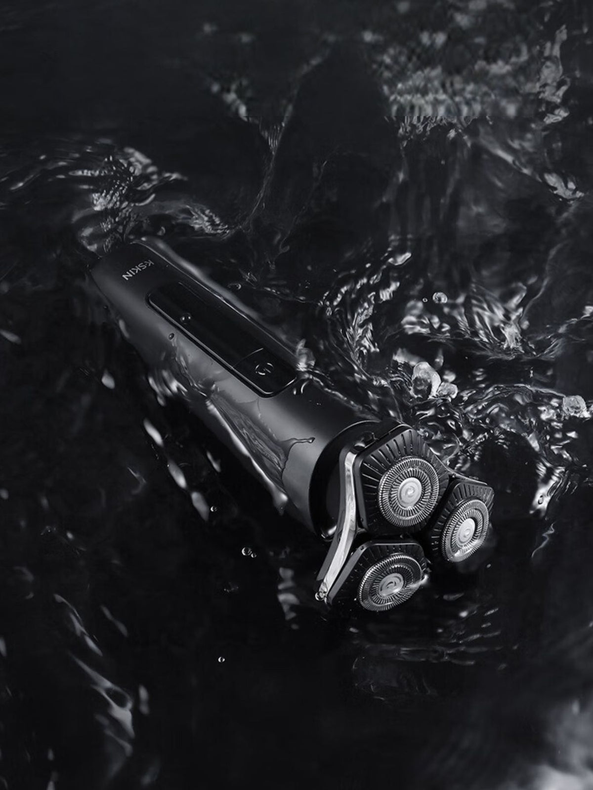 3D Rotary Electric Shaver with LED Display